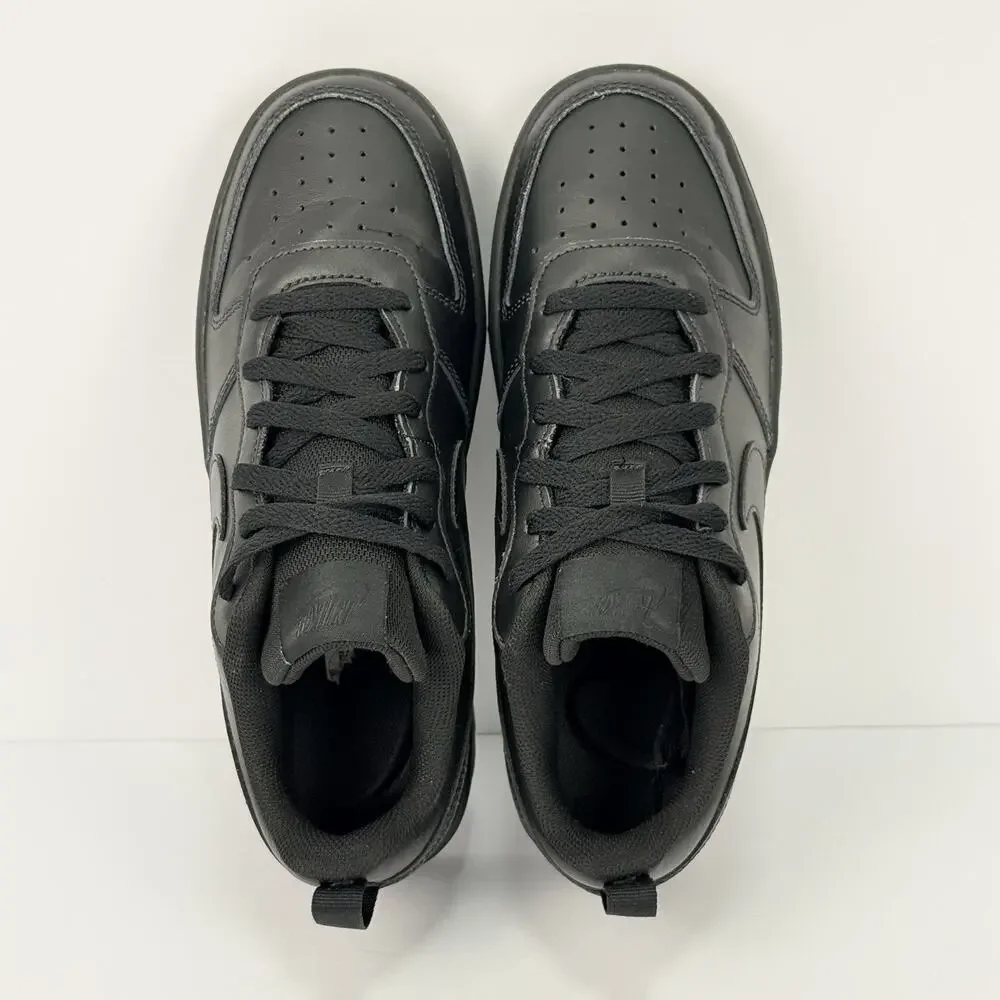 Nike Air Force 1 Size 7Y Black Athletic Casual Lifestyle Shoes Sneakers
